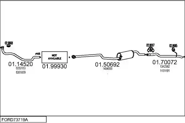 MTS FORD73719A016966