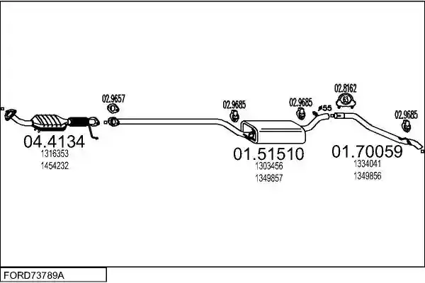 MTS FORD73789A018936