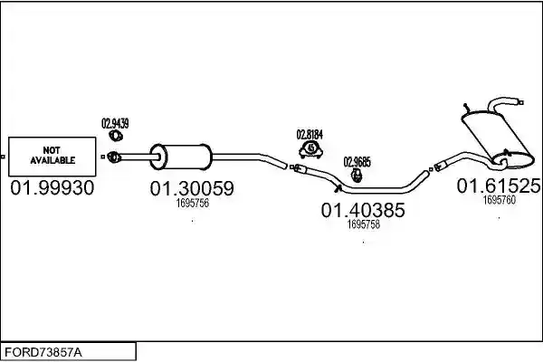 MTS FORD73857A109855