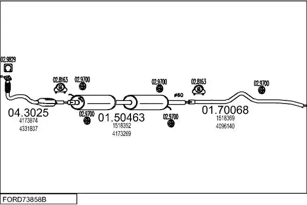 MTS FORD73858B016879