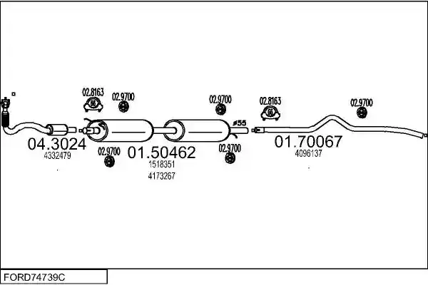 MTS FORD74739C016098