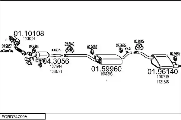 MTS FORD74799A009639