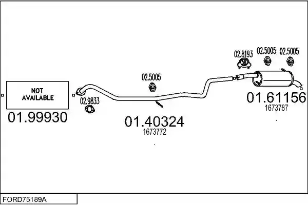 MTS FORD75189A028237