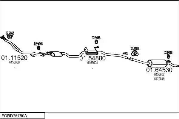 MTS FORD75750A001531
