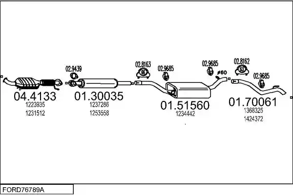 MTS FORD76789A030407