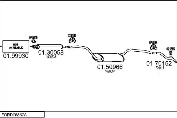 MTS FORD76857A008096
