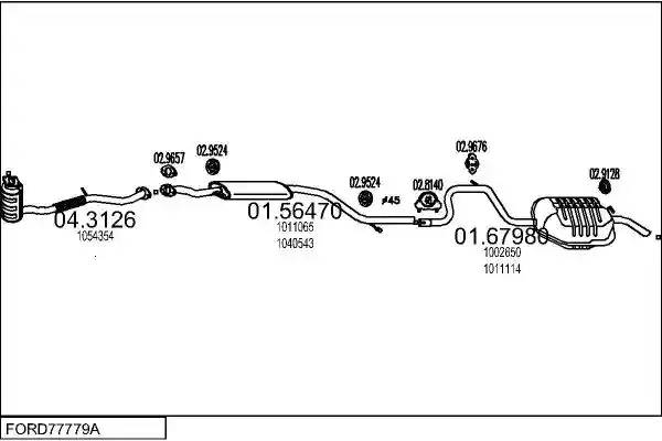 MTS FORD77779A005821