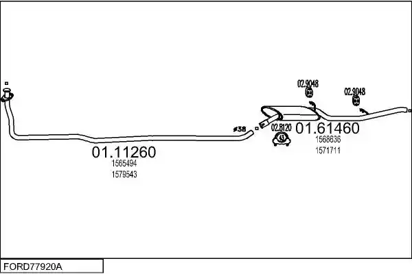 MTS FORD77920A000320