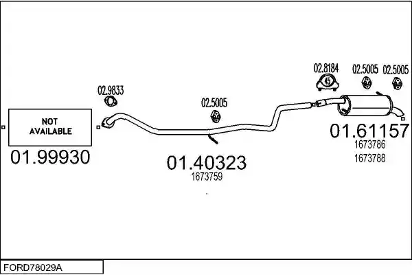 MTS FORD78029A010105