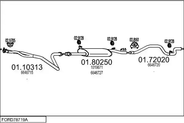 MTS FORD78719A001122