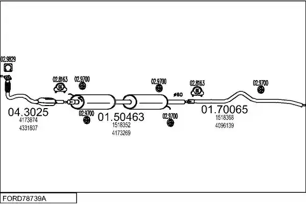 MTS FORD78739A016877