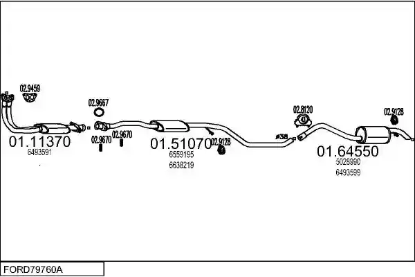 MTS FORD79760A001579