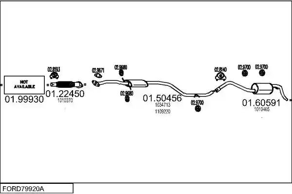 MTS FORD79920A011226
