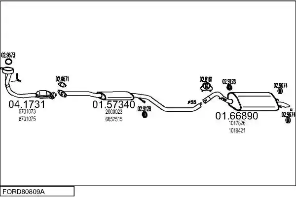 MTS FORD80809A001963