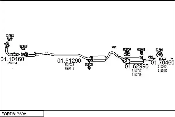 MTS FORD81750A001489