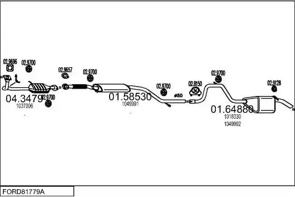 MTS FORD81779A005818