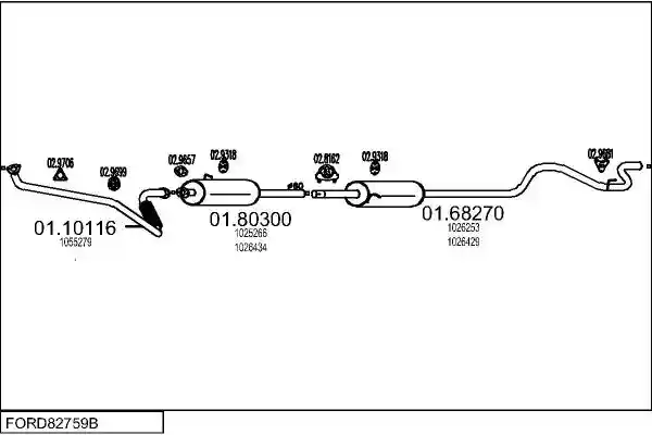 MTS FORD82759B005285