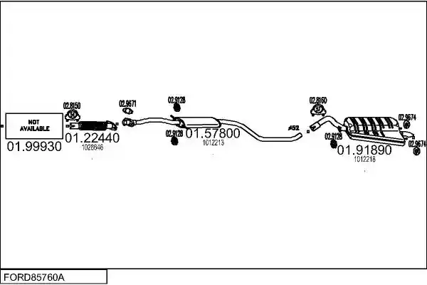MTS FORD85760A005172