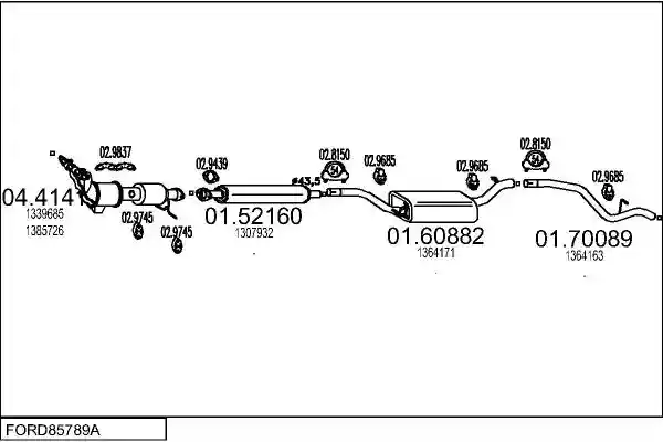 MTS FORD85789A018513