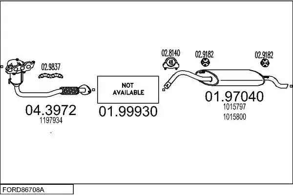 MTS FORD86708A005742