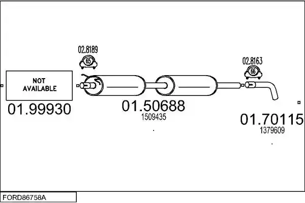 MTS FORD86758A019591