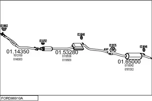 MTS FORD86910A001515