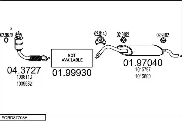 MTS FORD87708A005742