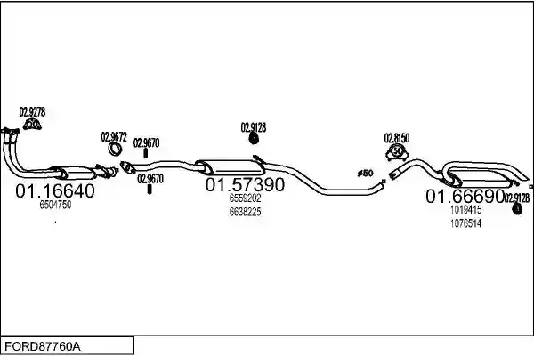 MTS FORD87760A006085