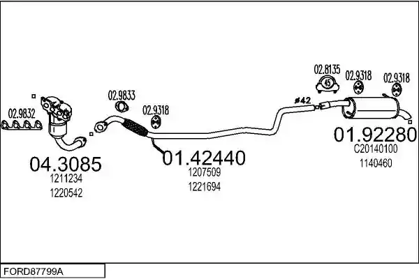 MTS FORD87799A016337