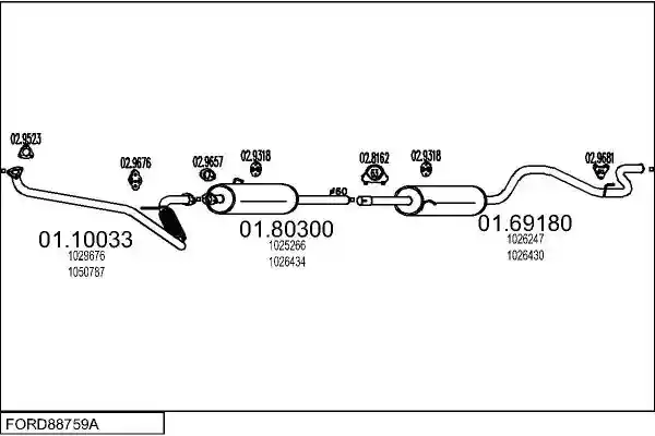 MTS FORD88759A003908