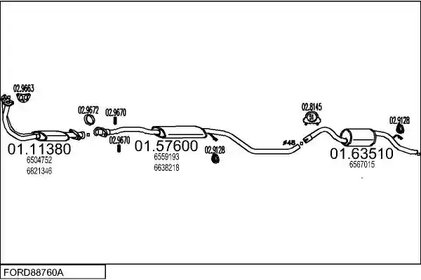 MTS FORD88760A006085