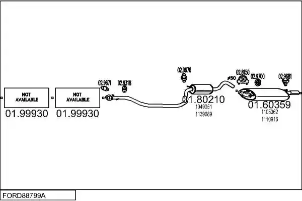 MTS FORD88799A013657