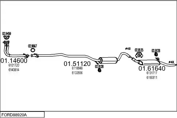 MTS FORD88920A000676