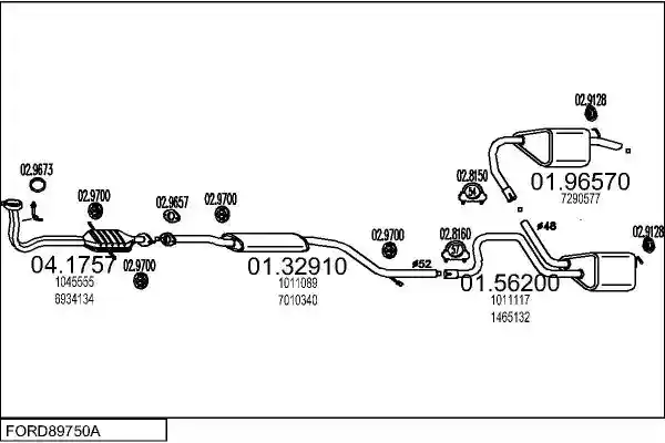 MTS FORD89750A001306