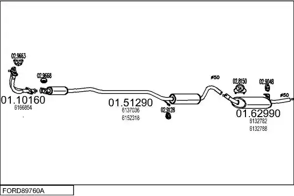 MTS FORD89760A000688