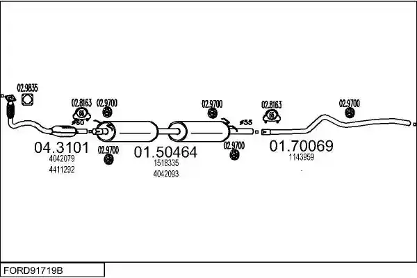 MTS FORD91719B017781