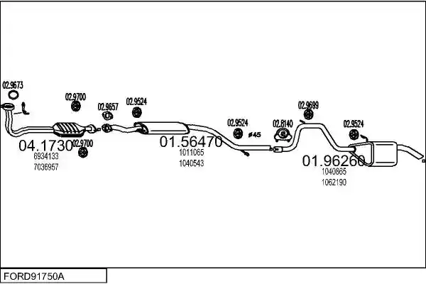 MTS FORD91750A005816