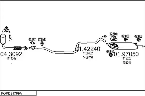 MTS FORD91799A014813