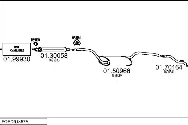 MTS FORD91857A008014