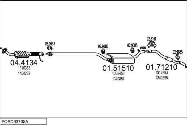MTS FORD93708A030403