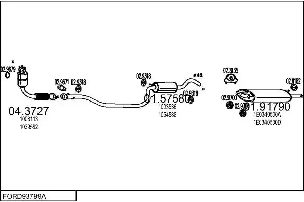 MTS FORD93799A005193