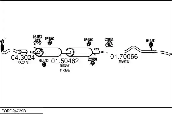 MTS FORD94739B015643