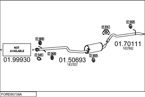 MTS FORD95759A016940