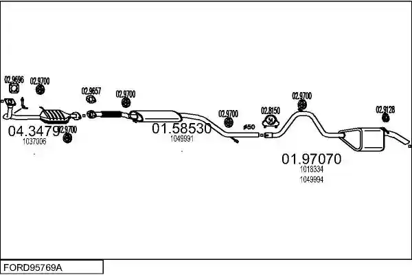 MTS FORD95769A005828