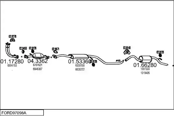 MTS FORD97098A003902