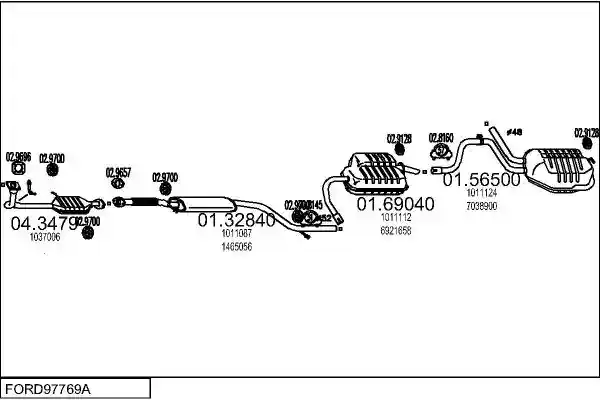 MTS FORD97769A005828