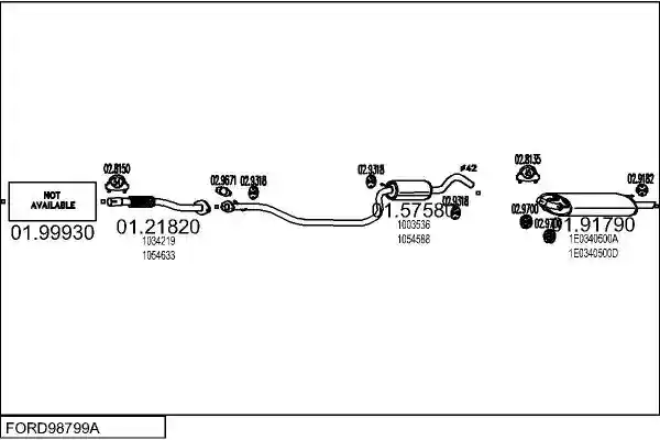 MTS FORD98799A005192
