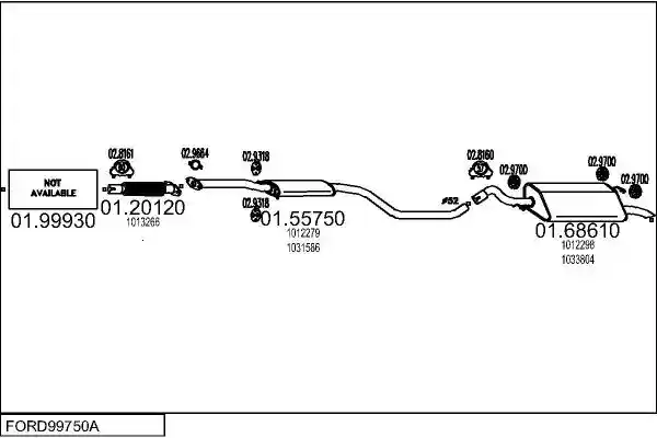 MTS FORD99750A005173
