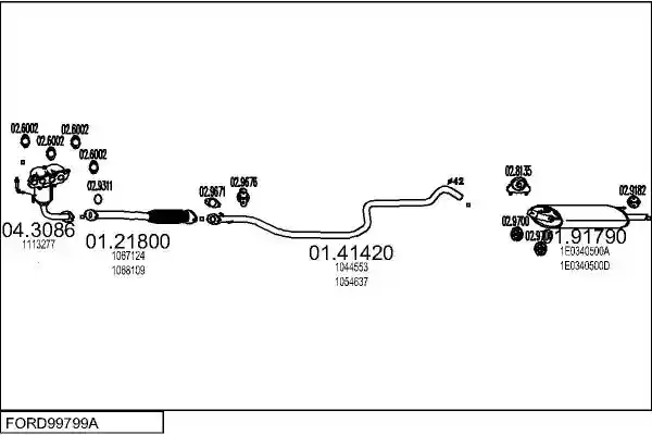 MTS FORD99799A005192