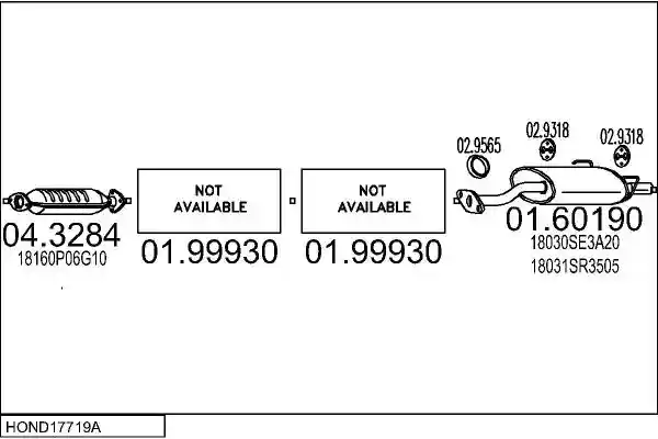 MTS HOND17719A018020